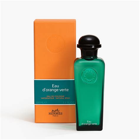 eau verte hermes|Hermes orange verte bottle.